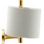 Duravit Starck T uchwyt na papier toaletowy złoty 0099393400 zdj.5