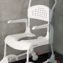 Etac Clean wózek inwalidzki z funkcją toalety biały 80229271 zdj.3