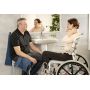 Etac Swift Mobil 2 wózek inwalidzki z funkcją toalety biały 80229402 zdj.4