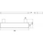 Emco Loft wieszak na ręcznik 40 cm chrom 055000140 zdj.2