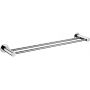 Ferro Smile wieszak na ręcznik podwójny 60 cm chrom ASM10 zdj.1