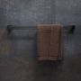 Geesa Shift wieszak na ręcznik 65 cm czarny metal szczotkowany 919907-09-60 zdj.5