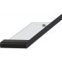 Geesa Shift wieszak na ręcznik 85 cm z półką czarny/szkło przezroczyste 919954-06-850 zdj.4