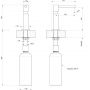 Gessi dozownik do mydła 500 ml chrom 29651.031 zdj.2