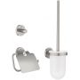Grohe Essentials zestaw akcesoriów 3w1stal nierdzewna 40407DC1 zdj.1