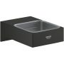 Grohe Selection Cube uchwyt do akcesoriów matte black 408652430 zdj.1