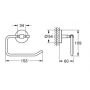 Grohe Start Cosmopolitan uchwyt na papier toaletowy chrom 41165000 zdj.2