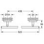 Grohe Start Cosmopolitan uchwyt na ręczniki chrom 41166000 zdj.2
