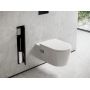 Hansgrohe XtraStoris Rock uchwyt na papier toaletowy czarny mat 56060670 zdj.4