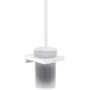 Hansgrohe AddStoris szczotka toaletowa z pojemnikiem ścienna szkło/biały mat 41752700 zdj.1