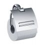Axor Montreux uchwyt na papier toaletowy z pokrywą nikiel szczotkowany 42036820 zdj.1