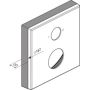 Ideal Standard Built-In rama dystansowa satynowa czerń A7879XG zdj.3
