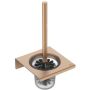 Ideal Standard Alu+ szczotka toaletowa ścienna szklana-brązowa BD593BR zdj.1