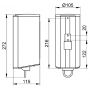Keuco Plan dozownik do mydła 1100 ml stal 14954070100 zdj.2