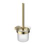 KFA Armatura Moza Brushed Light Gold szczotka toaletowa ścienna złota jasna 864-031-39 zdj.1