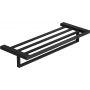 Kludi Vela C wieszak na ręcznik 60 cm z półką czarny mat 3198939 zdj.1