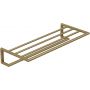 Kludi Vela R wieszak na ręcznik z półką 60 cm złoty szczotkowany 58989N0 zdj.1