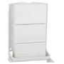 Merida Top Maxi pojemnik na pojedyncze ręczniki papierowe biały okienko niebieskie ATN101 zdj.4