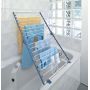 Meliconi Lock Bath suszarka na pranie 10 m nawannowa niebieska 70140504102 zdj.3