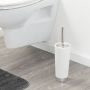 Sealskin Glossy szczotka toaletowa stojąca biała/srebrna 362320518 zdj.2
