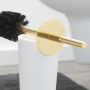 Sealskin Glossy szczotka toaletowa stojąca biała-złota 362320549 zdj.5