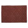 Sealskin Aztec dywanik łazienkowy 60x90 cm prostokątny bawełna ciemny różowy 800097 zdj.1