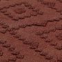 Sealskin Aztec dywanik łazienkowy 60x90 cm prostokątny bawełna ciemny różowy 800097 zdj.3