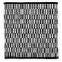 Sealskin Bandra dywanik łazienkowy 60x60 cm bawełna czarny 800106 zdj.1