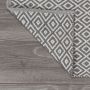 Sealskin Trellis dywanik łazienkowy 60x60 cm bawełna szary 800108 zdj.3