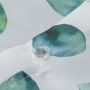 Sealskin Ayra zasłona prysznicowa 180x200 cm poliester zielony/biały 800143 zdj.4