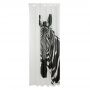 Sealskin Zebra zasłona prysznicowa 180x200 cm PEVA czarny/biały 800150 zdj.1
