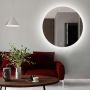 Smartwoods Bright lustro 100 cm okrągłe z oświetleniem LED białe barwa światła neutralna zdj.4