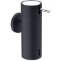 Outlet - Stella dozownik do mydła 150 ml ścienny czarny mat/stal polerowana 17.020-BC zdj.1