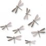 Umbra Wallflutter zestaw dekoracji ściennych ważki 8 szt nikiel  470787-558 zdj.1