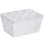 Wenko Adria koszyk łazienkowy z pokrywą biały 22077100 zdj.1