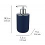 Wenko Brasil dozownik do mydła 320 ml granatowy 22519100 zdj.2