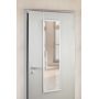 Wenko Arcadia lustro 120x30 cm zawieszane na drzwi biały 23746100 zdj.3