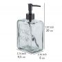 Wenko Pure dozownik do mydła 550 ml szklany 24714100 zdj.2