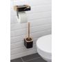 Wenko Bambusa uchwyt na papier toaletowy czarny-drewno 24754100 zdj.5