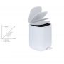 Wenko Davos kosz na śmieci 6,5 l biały 24852100 zdj.2