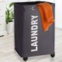 Wenko Quadro kosz na pranie 79 l antracytowy 3450112100 zdj.4