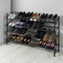 Wenko organizer na buty teleskopowy czarny mat 50602100 zdj.6