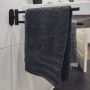 Wenko Bosio wieszak na ręcznik 40 cm dwuramienny ruchomy czarny 24238100 zdj.5