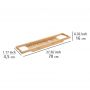 Wenko Bambusa półka na wannę 70 cm drewno 24750100 zdj.2