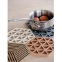 Zone Denmark Triangles podstawki kuchenne Rosema/Matc/Taupe 32708 zdj.2