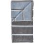 Zone Denmark Sauna ręcznik 140x70 cm bawełniany szary 37620 zdj.1