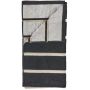 Zone Denmark Sauna ręcznik 100x50 cm bawełniany czarny 37621 zdj.1