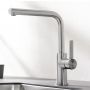 Blanco Lanora-F bateria kuchenna stojąca stal szczotkowana 526179 zdj.4