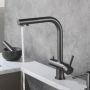 Blue Water Apala bateria kuchenna z podłączeniem wody filtrowanej grafit gun metal zdj.7