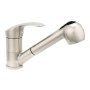Bateria zlewozmywakowa z wyciąganą wylewką inox Deante Chili BDS 571M zdj.1